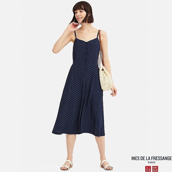 uniqlo ines de la fressange dress